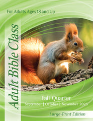 ADULT BIBLE CLASS LARGE-PRINT EDITION 1-YEAR SUBSCRIPTION STARTING FALL QUARTER 2023