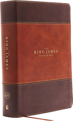 KJV NELSON STUDY BIBLE, FULL-COLOR, IMITATION LEATHER