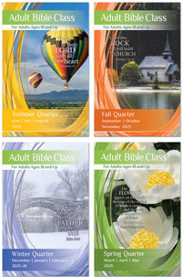 ADULT BIBLE CLASS 1-YEAR SUBSCRIPTION STARTING SUMMER QUARTER 2025