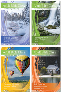 ADULT BIBLE CLASS 1-YEAR SUBSCRIPTION STARTING WINTER QUARTER 2024-25