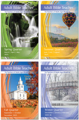 ADULT BIBLE TEACHER 1-YEAR SUBSCRIPTION STARTING SPRING QUARTER 2025