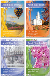 ADULT BIBLE TEACHER 1-YEAR SUBSCRIPTION STARTING SUMMER QUARTER 2025