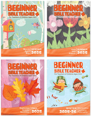 BEGINNER BIBLE TEACHER+ 1-YEAR SUBSCRIPTION STARTING SPRING QUARTER 2025