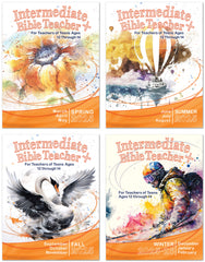 INTERMEDIATE BIBLE TEACHER+ 1-YEAR SUBSCRIPTION STARTING SPRING QUARTER 2025