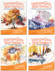 INTERMEDIATE BIBLE TEACHER+ 1-YEAR SUBSCRIPTION STARTING FALL QUARTER 2024