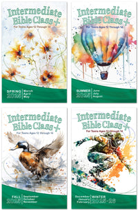 INTERMEDIATE BIBLE CLASS+ 1-YEAR SUBSCRIPTION STARTING SPRING QUARTER 2025