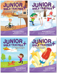 JUNIOR BIBLE TEACHER+ 1-YEAR SUBSCRIPTION STARTING FALL QUARTER 2024