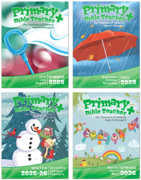 PRIMARY BIBLE TEACHER+ 1-YEAR SUBSCRIPTION STARTING SUMMER QUARTER 2025